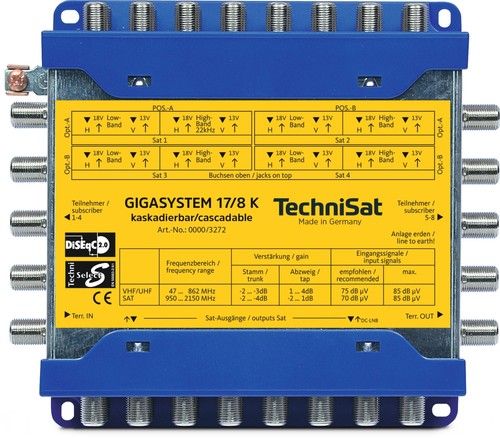Technisat gigasystem k - gigasystem, 17/8