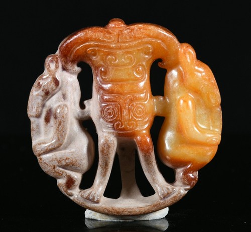 5cm alte natürliche jade feng - alte,