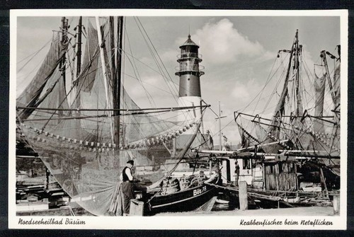 Büsum 1954 leuchtturm und - 1954,,