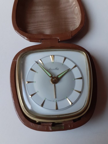 Vintage mauthe reisewecker - vintage,