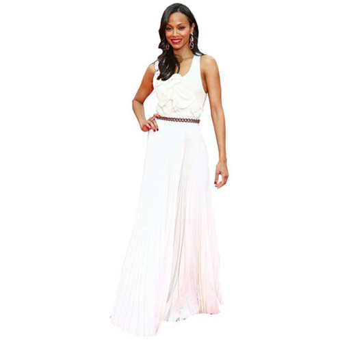 Zoe saldana mini - size, cutout