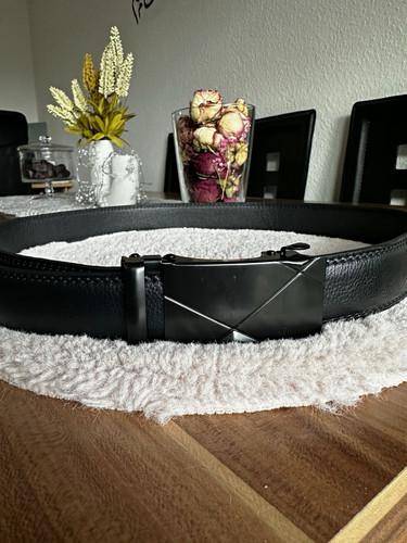 Herren gürtel leder schwarz - herren,