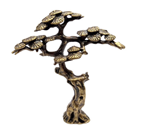 Kupfer messing figur kiefer - figur,