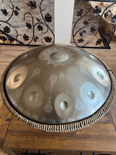 Handpan trommel gold mandala - gold,