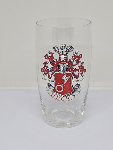 Becks pilsener bierglas - -,