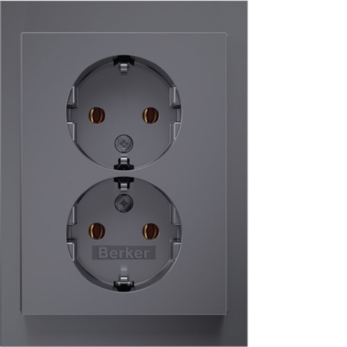 Berker doppelsteckdose schuko - doppelsteckdose,