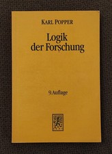Karl popper logik der - popper,