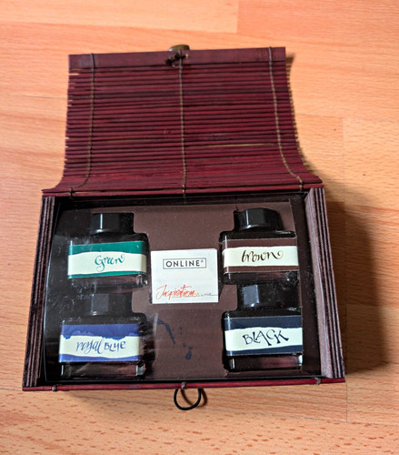 Online tintenfass set farben - 4,