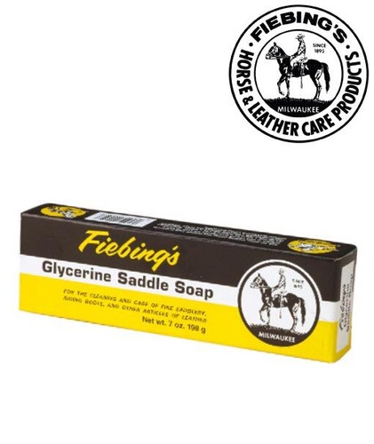 Glycerine saddle soap bar 198 - saddle,
