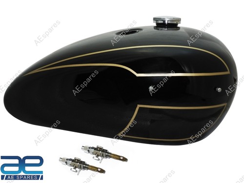 Für triumph t140 schwarzer - für,