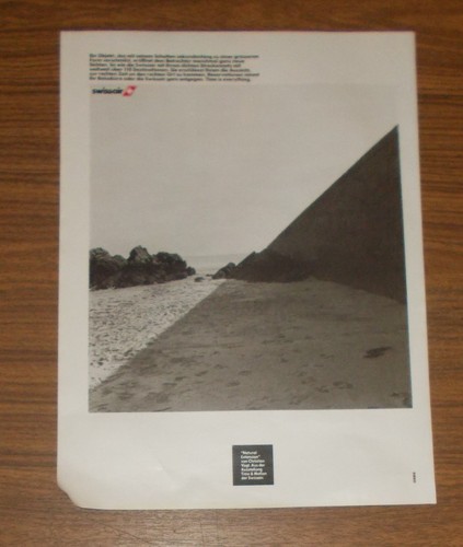 Seltene werbung swissair - seltene,