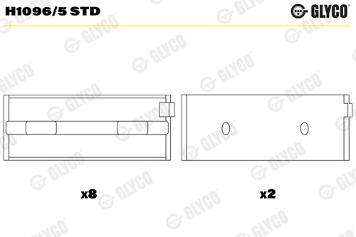 Glyco h1096 std - h1096/5,