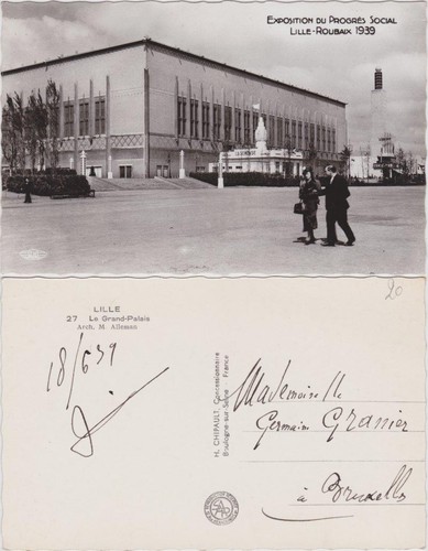 Cpa roubaix exposition - cpa, du