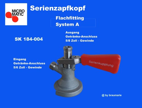 Serien keg zapfkopf - -,