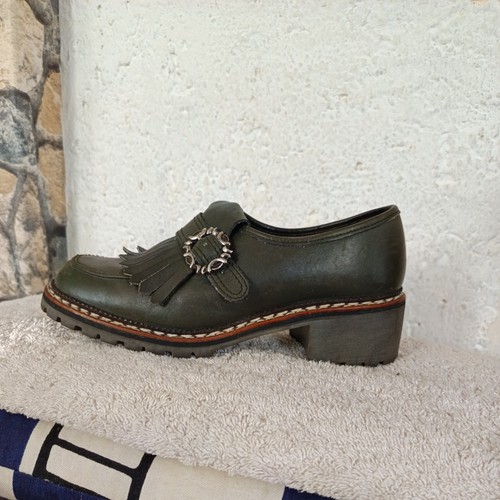 Leder trachten haferl schuhe - leder,