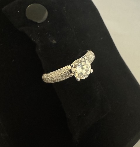 Brillant solitär ring - brillant, 750