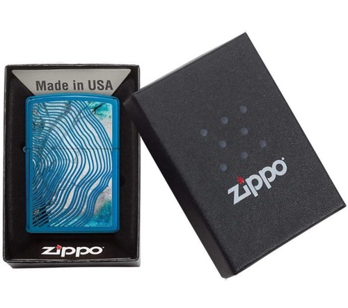 Zippo high polish blue - zippo,