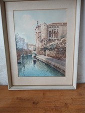 Aquarell malerei unleserlich - aquarell,