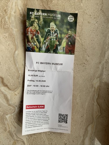 Used sammler ticket - ticket, fc