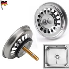 Universal Küche Abflusssieb Siebkorb Siebkörbchen für Spülen mit Excenter Ersatz