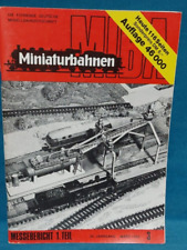 Zeitschrift: MIBA Miniaturbahnen. Heft 3, März 1982.