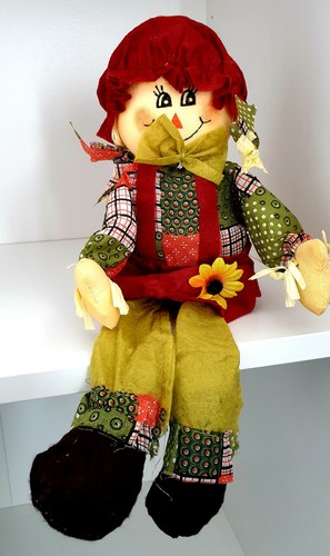Vogelscheuche puppe stoff bunt - puppe,