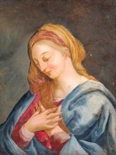 Jungfrau Maria Nach Batoni Öl