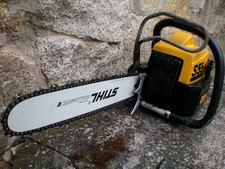 Partner S55 Motorsäge Kettensäge 55 cm³ mit 3,4 PS zuverlässige Maschine