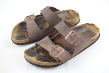 Birkenstock Arizona braun EU 42 schmale Weite Herren Sandale Hausschuh gebraucht
