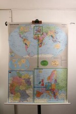 Schulwandkarte Staaten Erde