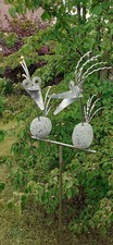 Gartenstecker aus edelstahl - gartenstecker,