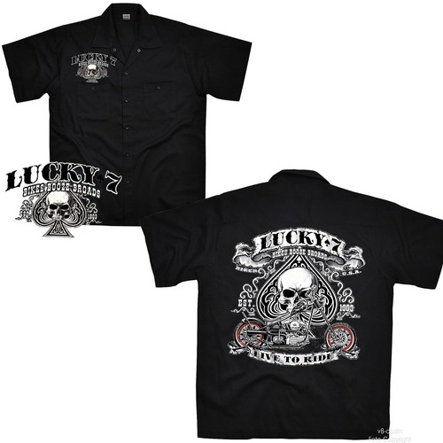 Biker motorbike hemd - biker,