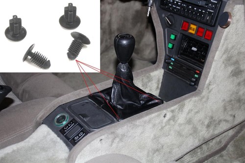 Clip befestigung - 4x,