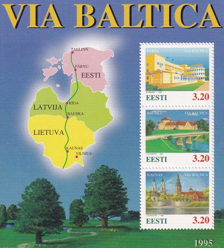 Estland eesti block 8 - nr., 8**