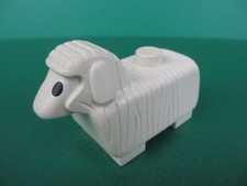 Lego Duplo Tier Figur Schaf Lamm weiß Bauernhof  (030322D)