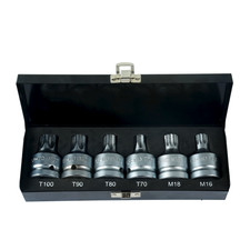 Spline Torx Star Bit Set 3/4