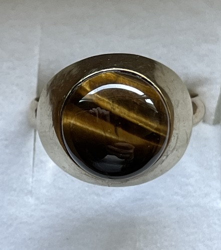 Ring gold 333 mit tigerauge - ring,
