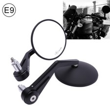 7/8'' Motorrad Lenkerendenspiegel Rückspiegel Für Honda Suzuki Yamaha Bobber