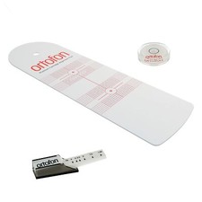 Ortofon Plattenspieler Justierset mit Ortofon Tonarmwaage, Libelle & Schablone