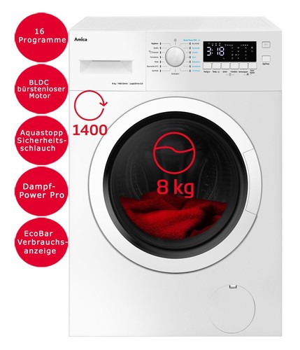 Amica waschmaschine 8kg - amica,