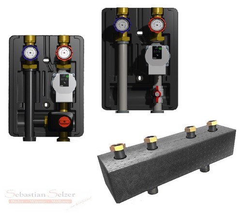 Pumpengruppe heizkreis 1x - pumpengruppe,