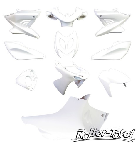 Verkleidungsset weiß matt - , 10