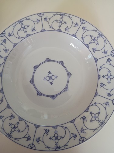 Indisch blau suppenteller - indisch,