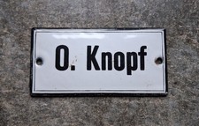 Antikes emailschild kleines - ***antikes, emailschild*kleines