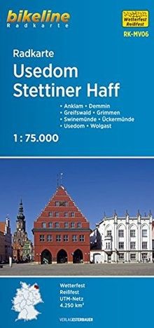 Radkarte usedom stettiner - usedom,