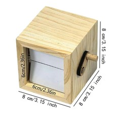 Drehbares Mini-Fotoalbum Holz