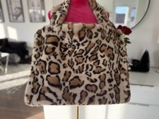 XXL Shopper Fell Optik Leo