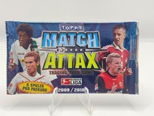 2009/10 Topps Match Attax Bundesliga Booster Pack sealed OVP ungeöffnet Original