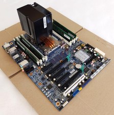 HP Z420 Mainboard, Xeon E5-1650V2, 32GB Micron DDR3 ECC, CPU Kühler & 600W PSU