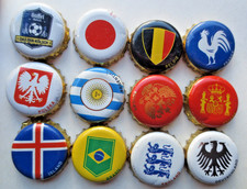 12 caps   Gaffel Kölsch  WM 2018  - complete set Serie